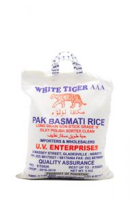 White Tiger Pak Basmati Rice 5kg